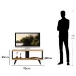 Black-Beige TV Unit - Image 3