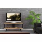 Black-Beige TV Unit - Image 2