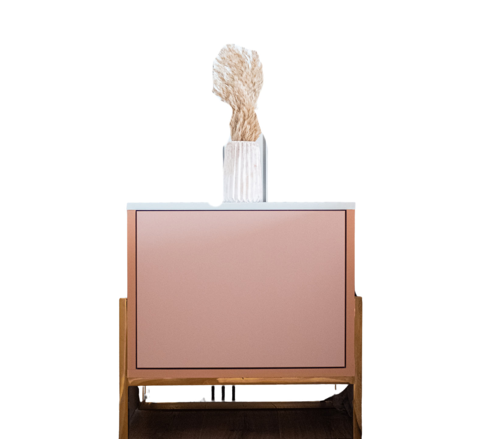 heero (3) Rosé Night Stand - Image 1